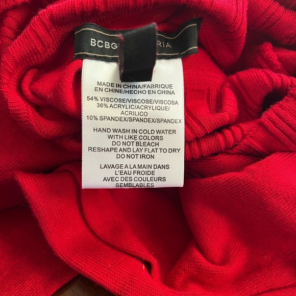 BCBG Red Sweater - Picture 5 of 6